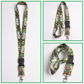 Фабрика Дешевый Таможенный новый стиль camo lanyard